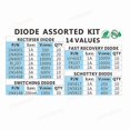 thumbnail image 3 of 200Pcs Fast Switching Schottky Diode Kit 1N4001 1N4004 1N4007 1N5408, 3 of 5