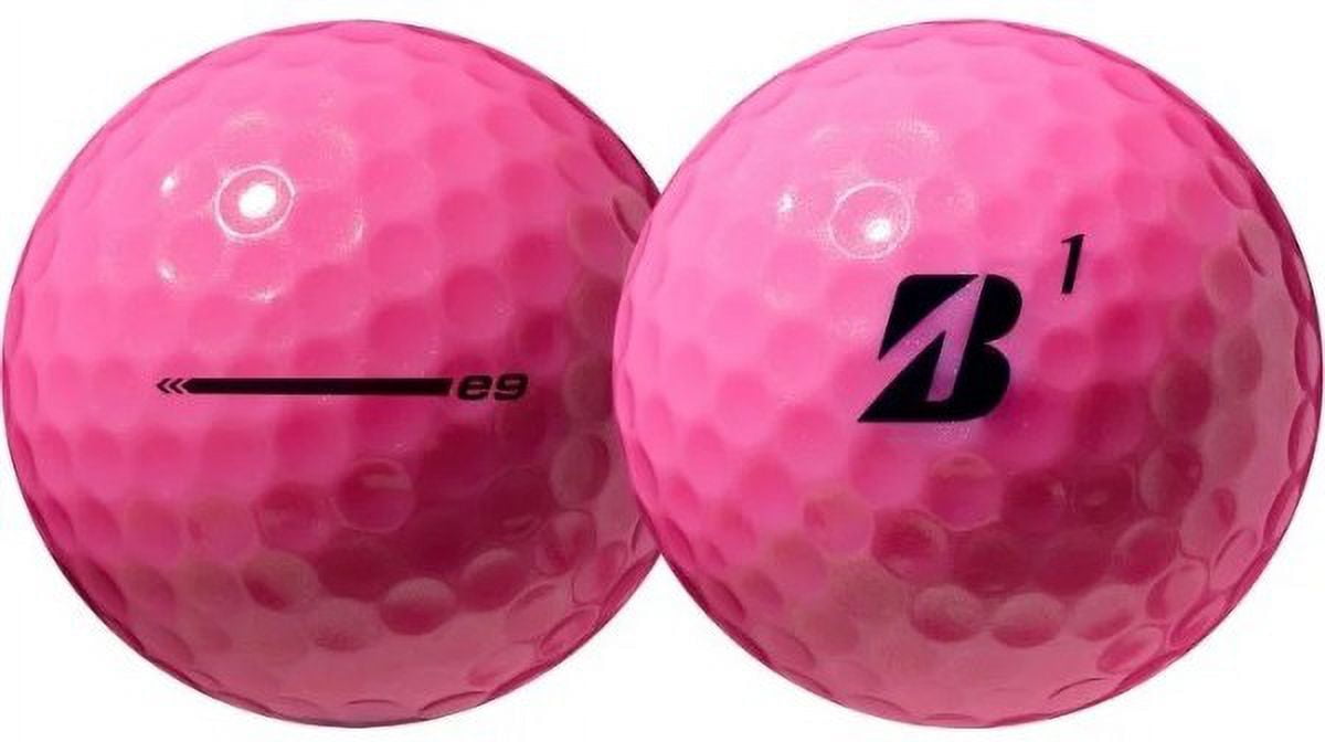 Bridgestone e9 Long Drive Golf Balls, Pink, 1-Dozen