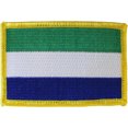 thumbnail image 1 of Sierra Leone Rectangular Patch, 1 of 1
