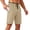 Khaki, variant on Men Cargo Shorts Pack Men's Running Sports Shorts, Summer Quick Drying Cooling Bermuda Shorts, Knee Length Straight Leg Workout Shorts with Pockets Khaki L
