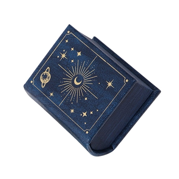 Versatile Vintage Book Design Jewelry Box Case For Personal Or Professional Use