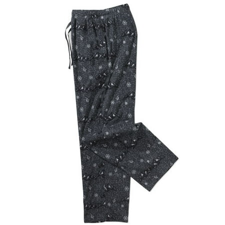 Big Men's Penguin Fleece Pajama Pants, Size 2XL