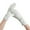White, variant on Mdesiwst 1 Pair Floral Print Anti-slip Palm Driving Gloves Full Finger Lace Stitching Wrist Extended Girls Outdoor Riding Sunscreen Mittens Cycling Accessories