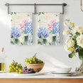 thumbnail image 3 of Blue Hydrangea Kitchen Towels Set of 1, Pink Flowers Spring Botanical Country Plants Absorbent Dish Towels for Kitchen, Microfiber Hand Towel, Quick Drying Tea Towel for Cleaning Dishcloths, 3 of 7