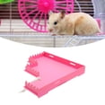 thumbnail image 1 of Plataforma De Hámster Con Escalera, Accesorios De Jaula De Hámster Soporte De Escalada Pequeña Altura Ajustable Plástico Para Chinchilla Conejillo, 1 of 7
