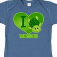 thumbnail image 4 of Inktastic I Love Turtles Boys or Girls Baby Bodysuit, 4 of 5