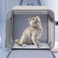 thumbnail image 3 of Bolsa De Transporte Para Mascotas Transportín para perros, bolso transpirable para viajes de gatos, bolso para exteriores, plegable para gatos y perros Tmvgtek Libre de BPA, 3 of 8