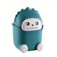 thumbnail image 4 of Keep Your Space Clean and Organized with our Mini Desktop Trash Can with Lid and Makeup Brush Holder - Perfect for Home, Car, Office, and Dorm!, 4 of 4