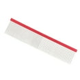 thumbnail image 1 of Pet Pet Steel Comb 2 Different Densities Prevents Static Dog Grooming Comb With Rounded Ends For Long And Short Haired Breeds, 1 of 8