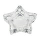 thumbnail image 2 of Candelabro de cristal con forma de pentagrama, decoración romántica para el hogar, recipiente transparente vintage para velas, decoración para la mesa del hogar., 2 of 6