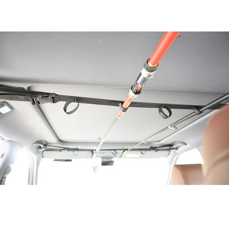 2pcs Car-mounted Fishing Rod Holder For Lures & Car Fishing Rod