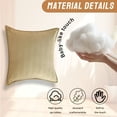 thumbnail image 5 of AUQ 2Pcs Decorative Pillow Covers No Pilling Pillow Covers 16X16 Easy Removal Throw Pillow Cover Colormixing1, 5 of 7