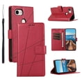 thumbnail image 1 of Google Pixel 3 Case ,Vintage PU Leather Flip Cover Card Slots Magnetic Kickstand Hand Strap Case for Google Pixel 3, 1 of 5