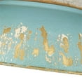 thumbnail image 2 of Golden Lighting Kinsley 2-light Flush Mount in Antique Teal shade, 2 of 4