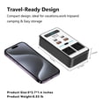 thumbnail image 4 of 200W Car Power Inverter DC 12V to 110V AC,Cigarette Lighter Adapter Plug with [65W USB-C]/USB-Fast Charger 24W/Multiple USB/Laptop car Charger with Voltage Display, 4 of 6