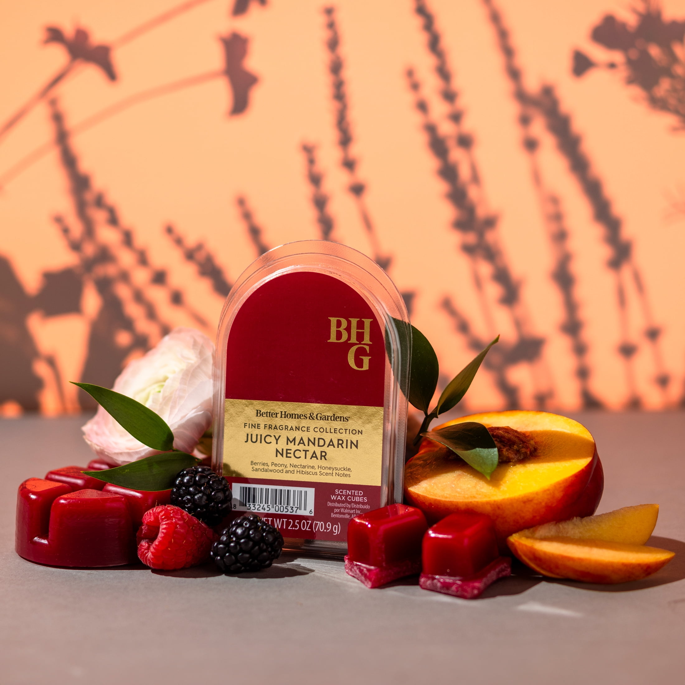Better Homes & Gardens Juicy Mandarin Nectar Wax Melts, 2.5 oz