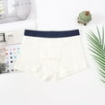 thumbnail image 2 of Bovxnpu Boys Girls Underwear Toddler Panties, Boys Cotton Boxers Briefs, Children's Mid Waist Flat Angle Casual Solid Color Four Cornered Briefs For Kids 8-9 Years, 2 of 4