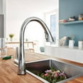 thumbnail image 2 of Grohe Zedra 30368002 Single-Handle Pull Down Triple Spray Bar Faucet 1.75 GPM in Grohe Chrome, 2 of 4