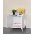 thumbnail image 4 of Cat Litter Box Enclosure, Hidden Litter Box Furniture, Wooden Pet House Side End Table, 4 of 6