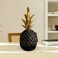thumbnail image 3 of deevoka Collectible Decorative Pineapple Statue, Household Pineapple Sculpture, Ornament Black, 3 of 5