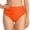Red, variant on Conairie Womens Bikini Bottoms High Waisted Tummy Control Swimsuit Floral Print Ruched Scrunch Swimsuit Bottom Black L