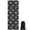 Navy Mexican Skull, variant on Blue White Floral Pattern Hot Yoga Mat Towel Non Slip for Hot Yoga - Quick-Drying Yoga Mat Cover with 4 Corner Pockets with Travel Bag - Hot Yoga Towel Non Slip Grip Moisture Wicking Sweat 70"x26"