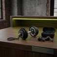 thumbnail image 1 of unbranded Llaveros Para Gimnasio En Negro Con Charm De Como Regalo Motivacional, 1 of 8