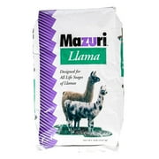 Mazuri Llama Diet High Fiber, Feed for Llamas, 50 lbs