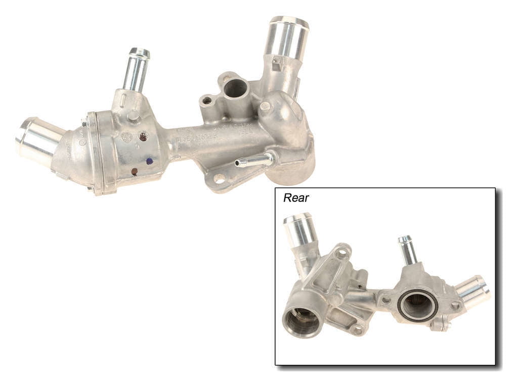 Engine Cooling Free Post Thermostat housing to suit Ford Transit New Hoses & Clamps tagumdoctors