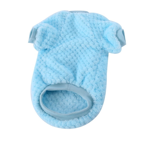 Greeniant Ropa para perros Disfraces Estilo simple Suéter multicolor para mascotas Cachorros Camisa Suavidad Mantener caliente Cachorro Chaleco Café L Ropa para mascotas Azul METRO Greeniant PT003805-02B