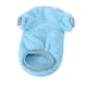thumbnail image 2 of Greeniant Ropa para perros Disfraces Estilo simple Suéter multicolor para mascotas Cachorros Camisa Suavidad Mantener caliente Cachorro Chaleco Café L Ropa para mascotas Azul L Greeniant PT003805-03B, 2 of 6