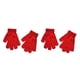 thumbnail image 3 of Guardurnaity 1 par de guantes para niños, accesorio de ropa de estilo Simple, cubiertas para calentar las manos al aire libre, guante tejido para Rojo brillante 2piezas, 3 of 6