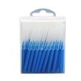 thumbnail image 2 of 40Pcs/Box Interproximal Brush Safe Ergonomic Stainless Steel Wire Health Care Interdental Brush for Home ,Blue, 2 of 7