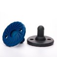 thumbnail image 1 of Doddle & Co - Baby, Infant - Tokyo Pop Silicone Pacifier - Stage 1 - Natural Shape - - Coal / Navy, 1 of 9