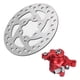 thumbnail image 4 of Disco de freno ANGGREK Reemplazo de calibre rojo para MBX10 MBX11 Moto Mini bicicleta trasera 47cc 49cc Pocket B, 4 of 8