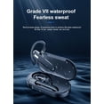 thumbnail image 5 of Wireless Earbuds Bluetooth 5.3 Bussness Headset Earpiece V5.0 Hands-Free Earphones with Built-in Mic for Driving/Business/Office, Gray. Up to 65% off!, 5 of 9