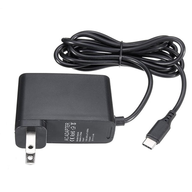 Cargador De Energía Para Juegos, 100-240V, Enchufe De Ee. Uu., Cargador De Energía, Adaptador De Transformador, Cable De Carga Para Ns Switch Host Inevent EL012160-00