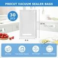 thumbnail image 2 of Mainstays Pre-Cut Vacuum Seal Bags, 1 Pint , 30 Count , Clear, 2 of 5