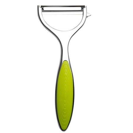 

Fruit Peeler Stainless Steel Vegetable Parer Handheld Kitchen Potato Grater Green Smooth Type
