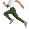 thumbnail image 4 of Army Green Sweatpants Mens with Pockets Gym Joggers Tapered - Pull up Athletic Pants for Workout Casual Track Pants 3XL, 4 of 9