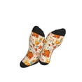 thumbnail image 5 of Pofeuu Pumpkin Fall Pears Print Crew Socks, Adult Running Hiking Socks for Youth and Adult, 5 of 7