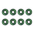 thumbnail image 2 of 8 Pieces Bearings Skateboard Bearings Longboard Roller Skate Bearings 608RS Double ed, 2 of 9