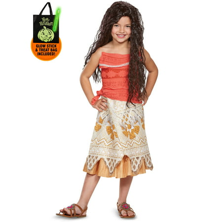 Disney Princess Moana Classic Toddler Costume Treat Safety Kit