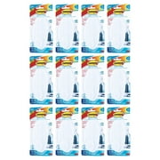 Command Adhesive Bath Caddy Water Resistant Frosted Clear, 12-Pack