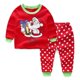 thumbnail image 3 of Conjuntos de pijamas de Navidad para niños y niñas, ropa de dormir informal con estampado de dibujos animados para bebés, 2 uds, ropa de dormir de algodón, novedad, 3 of 4