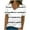 White, variant on Fesfesfes Ladies T Shirts Women's Casual V-Neck Short Sleeve T-Shirts Printed Summer Blouses Tops Ladies Tops And Blouses 10(XL)