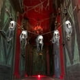 thumbnail image 3 of Halloween Outdoor Decorations Clearance Halloween Hanging Ghost Horror Hanging Skeleton White Gauze Thicky Hanging Halloween Props Yard, 3 of 5