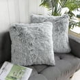 thumbnail image 1 of 2 Packs Home Decorative Luxury Series Super Soft Faux Fur, 1 of 5