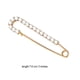 thumbnail image 3 of Qarigey Broches de perlas con diamantes de imitación, accesorio elegante para ropa, cárdigan, adorno para ropa femenina, Clip para decoración de Accesorios de disfraces Plata/Perla Qarigey AP009978-04, 3 of 6
