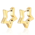 thumbnail image 2 of Par - Pendientes Geométricos - Estrella Zhivalor HMFJ052-1, 2 of 2